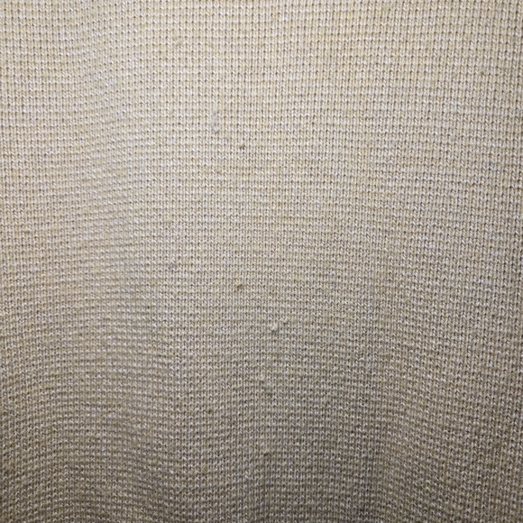 Womens XL Talbots Golden Yellow Open Front Cardigan Wool Blend Sweater - Picture 7 of 7